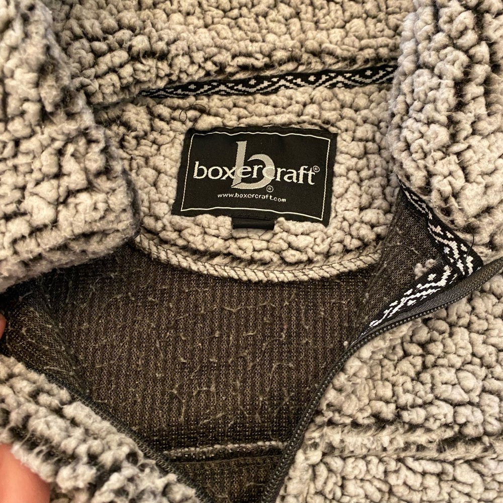 Boxercraft Fuzzy Quarter Zip
